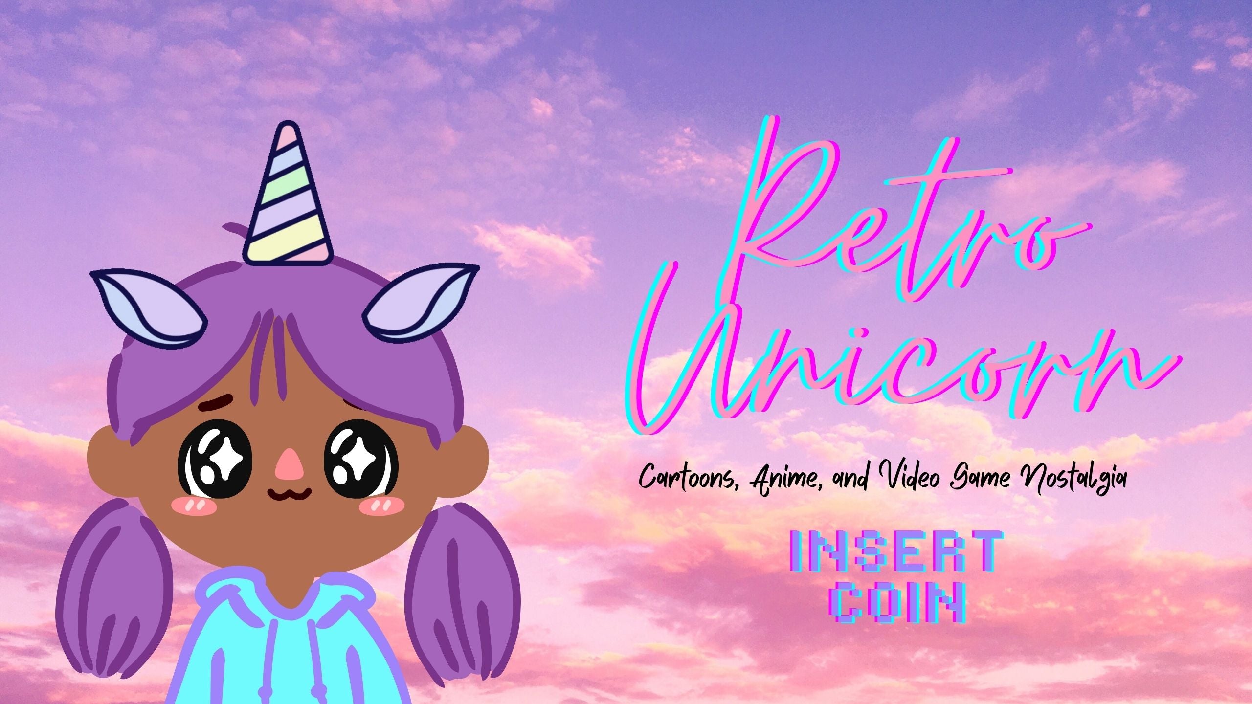 Load video: Introduction Video for Retro Unicorn Youtube Channel